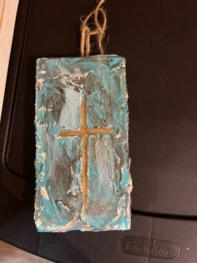 Wooden painted Cross